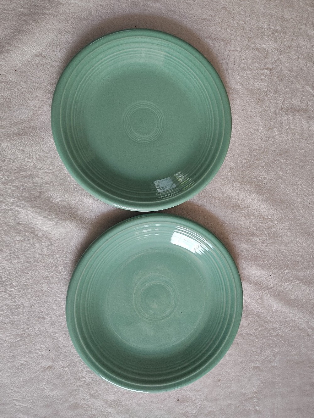 Fiestaware 7 1/4" Sea Mist Green Salad Plate Lot Of 2